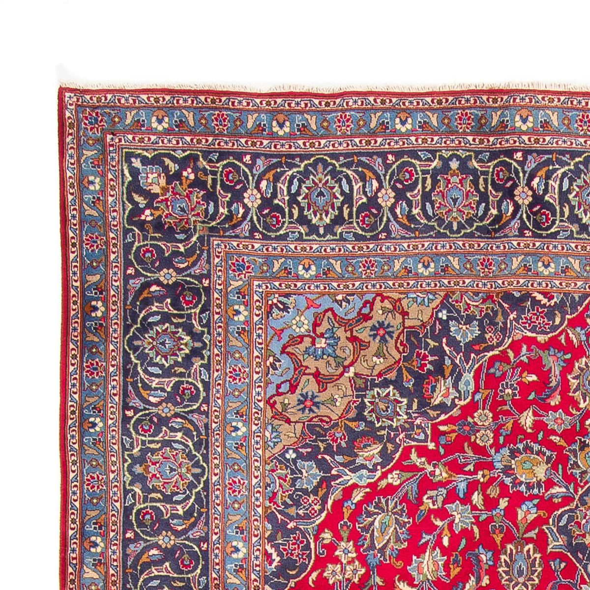 Perzisch tapijt - Keshan - 337 x 238 cm - rood