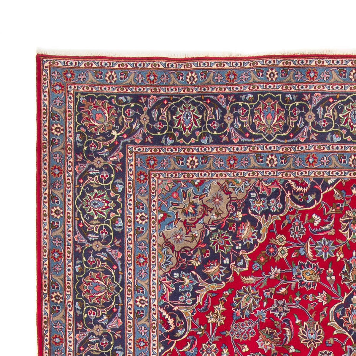 Perzisch tapijt - Keshan - 337 x 240 cm - rood
