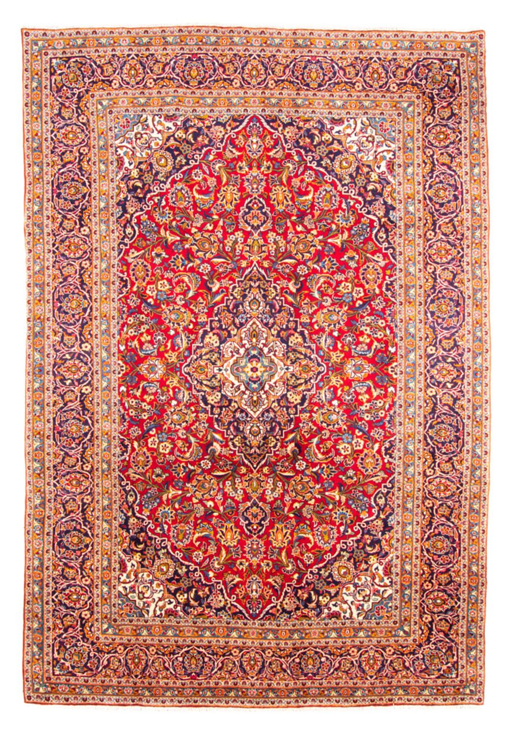 Perzisch tapijt - Keshan - 345 x 237 cm - rood