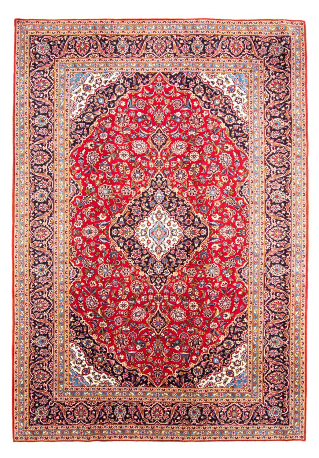 Perzisch tapijt - Keshan - 341 x 241 cm - rood