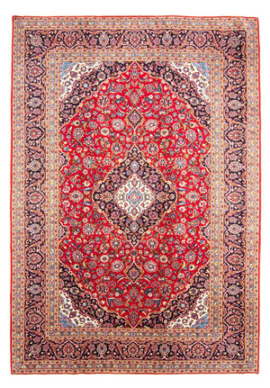 Perzisch tapijt - Keshan - 341 x 241 cm - rood