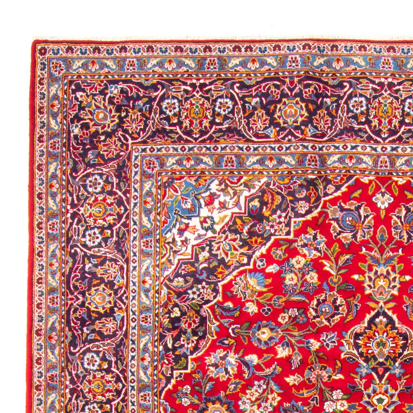 Kashan Tapijt 343x241cm - Perzisch tapijt