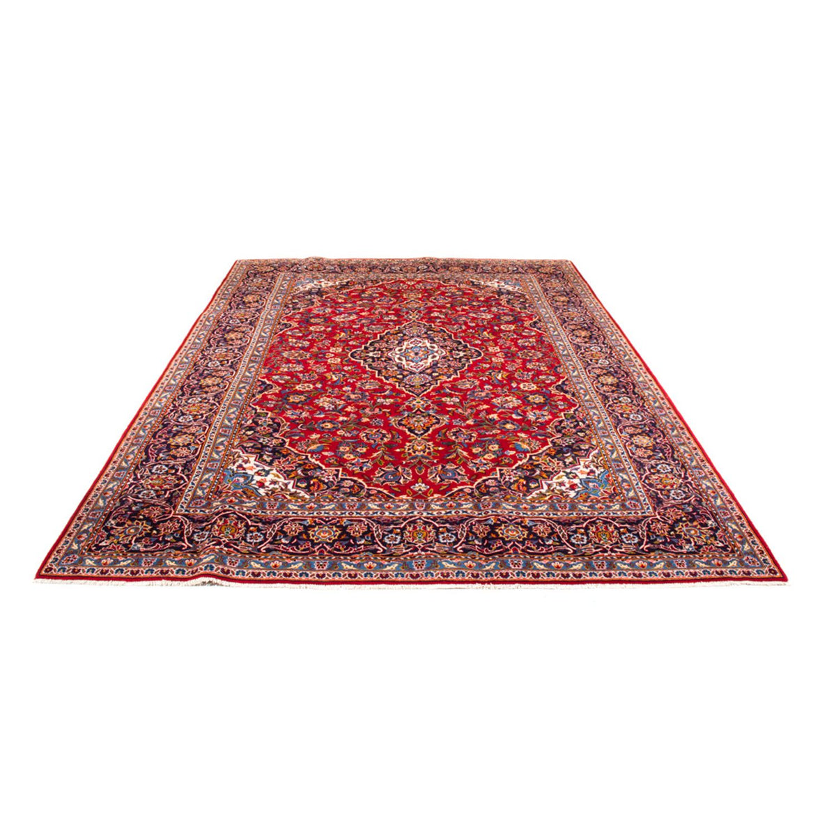 Perzisch tapijt - Keshan - 343 x 241 cm - rood