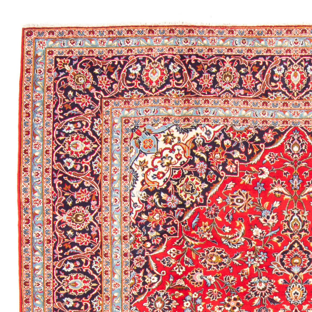 Kashan Tapijt 242x342cm - Perzisch tapijt