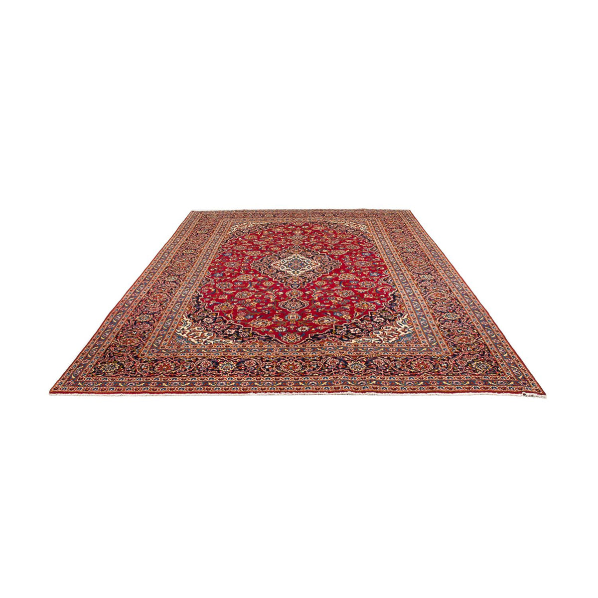Perzisch tapijt - Keshan - 337 x 246 cm - rood