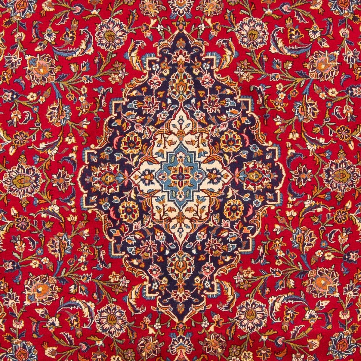 Perzisch tapijt - Keshan - 343 x 242 cm - rood