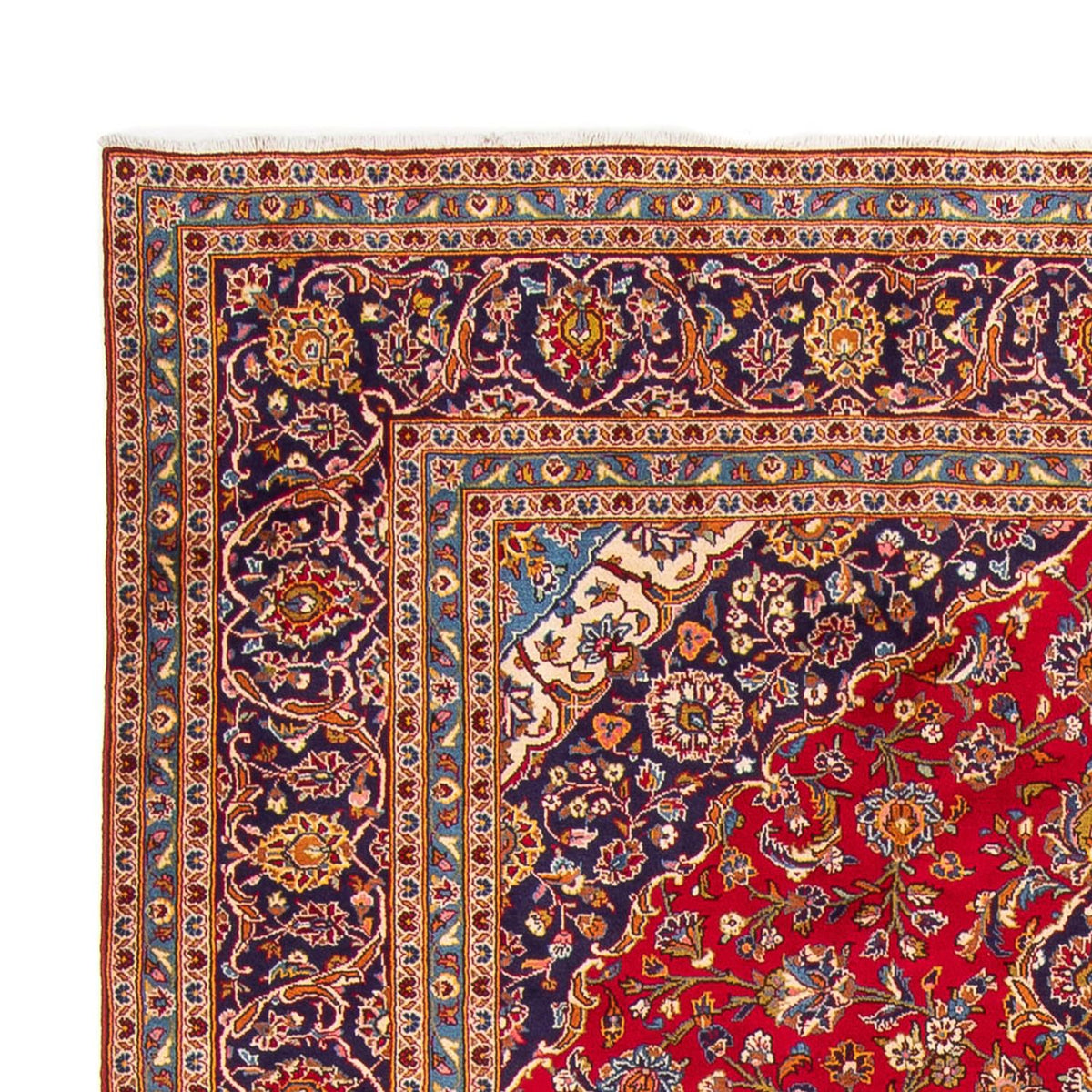 Perzisch tapijt - Keshan - 343 x 242 cm - rood