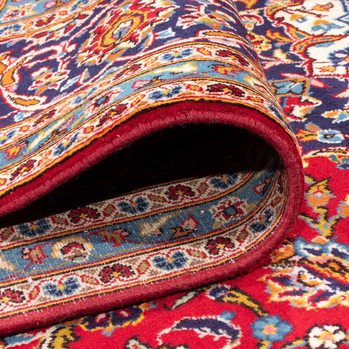 Perzisch tapijt - Keshan - 343 x 242 cm - rood