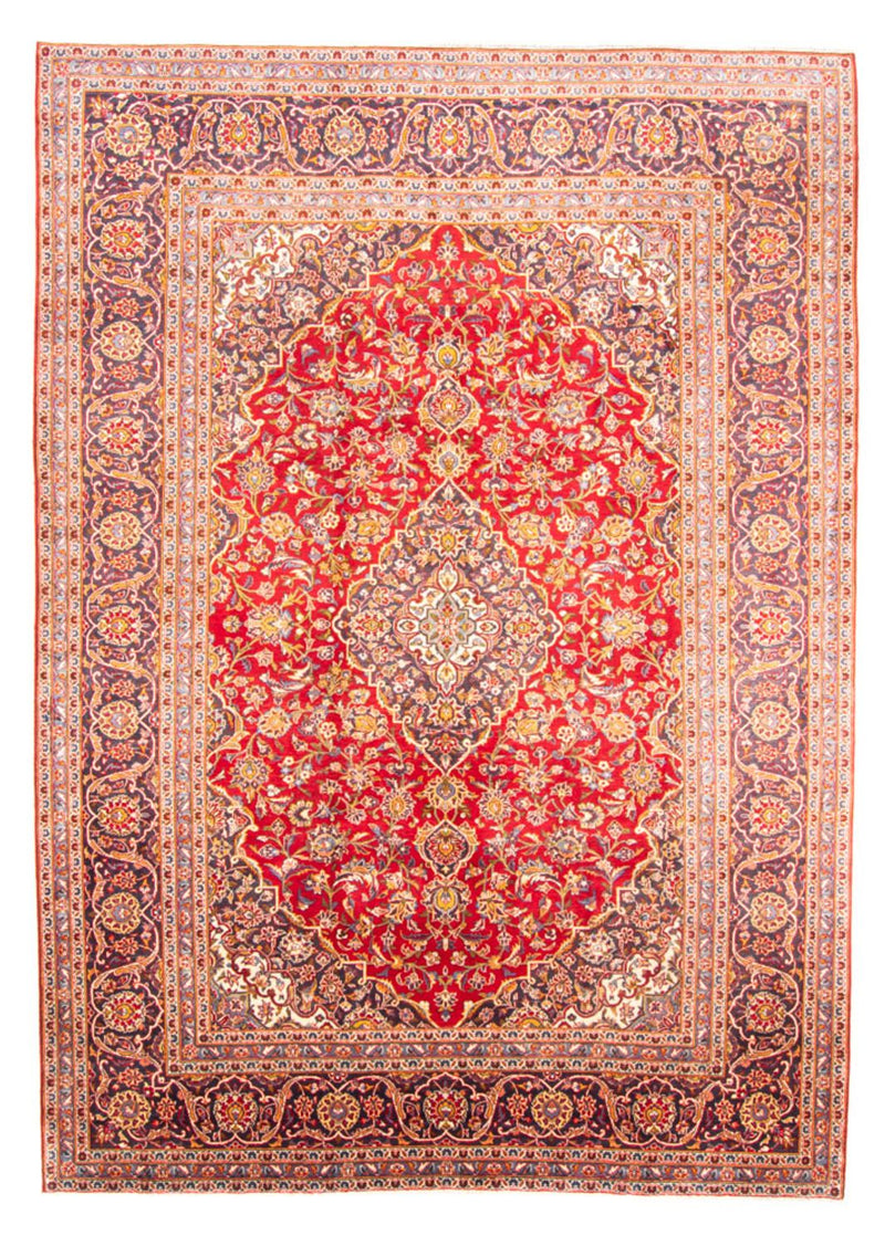 Perzisch tapijt - Keshan - 344 x 243 cm - rood