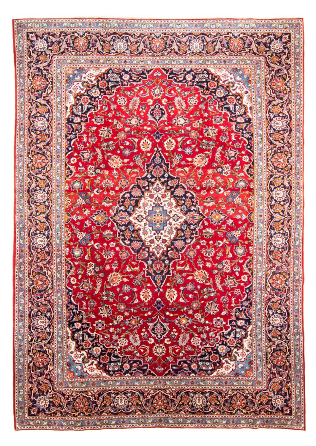 Perzisch tapijt - Keshan - 347 x 242 cm - rood