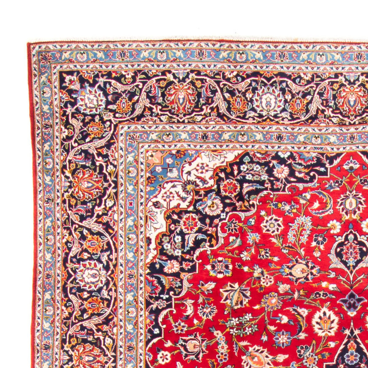 Kashan Tapijt 242x347cm - Perzisch tapijt