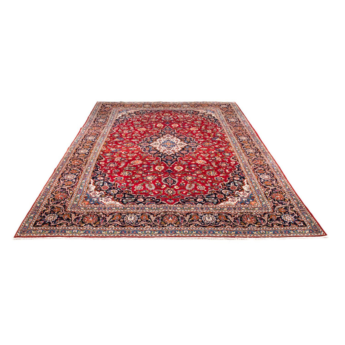 Perzisch tapijt - Keshan - 347 x 242 cm - rood