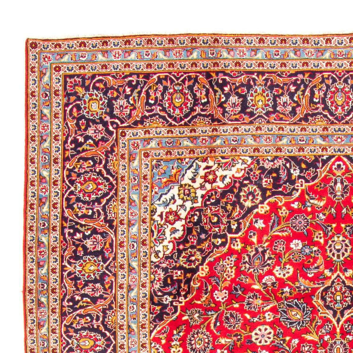 Perzisch tapijt - Keshan - 340 x 247 cm - rood