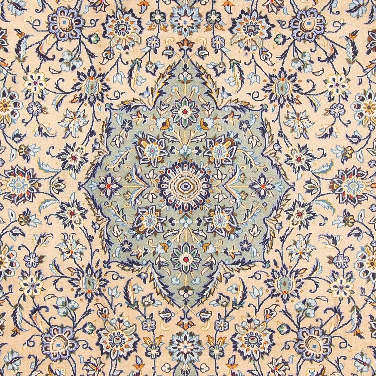 Perzisch tapijt - Keshan - 344 x 245 cm - taupe