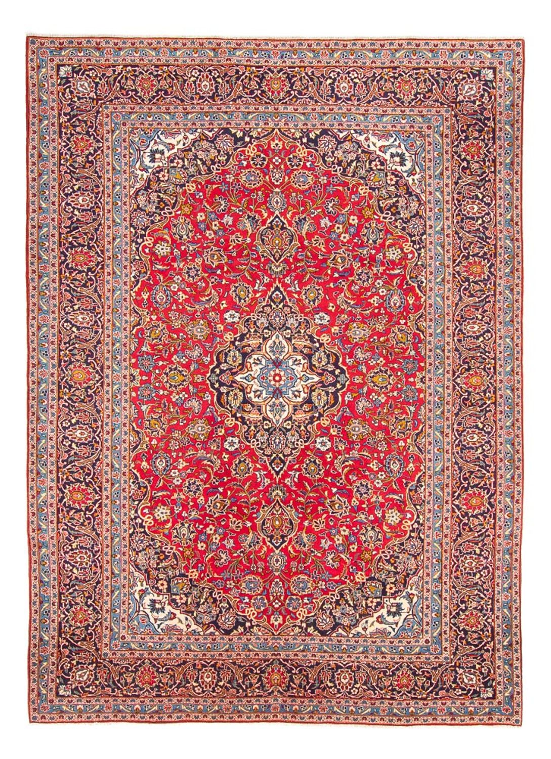 Perzisch tapijt - Keshan - 343 x 247 cm - rood