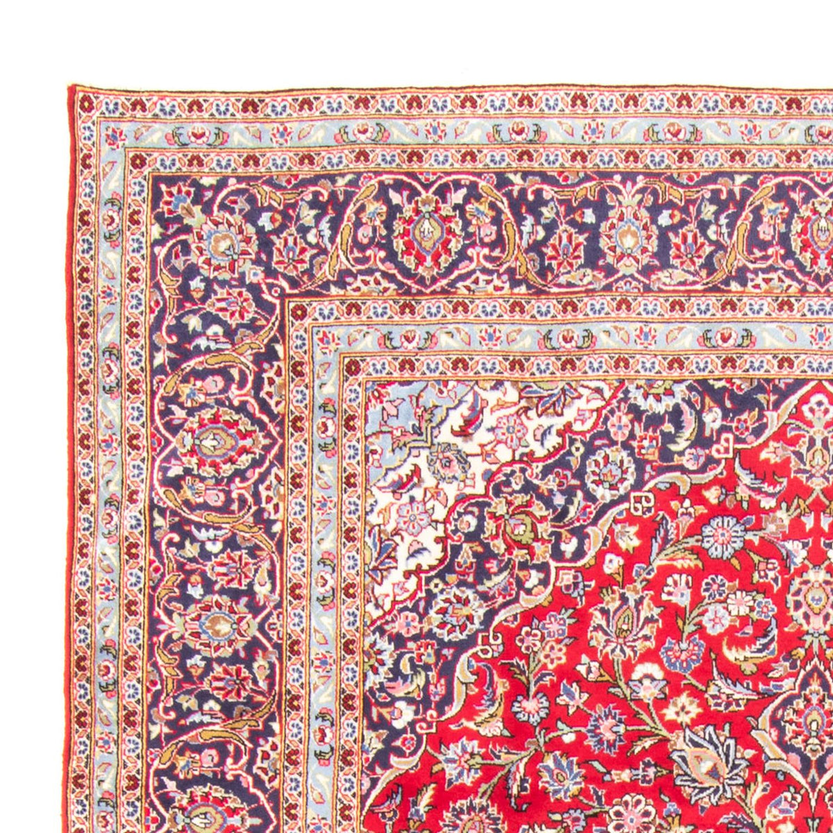 Perzisch tapijt - Keshan - 349 x 243 cm - rood