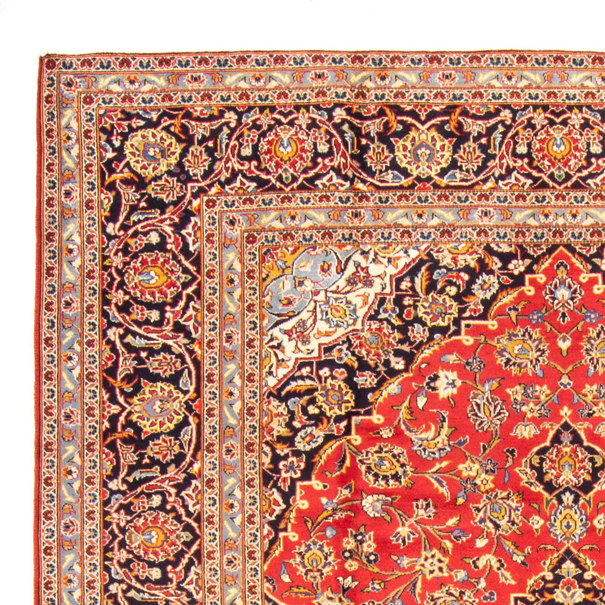 Perzisch tapijt - Keshan - 343 x 248 cm - rood
