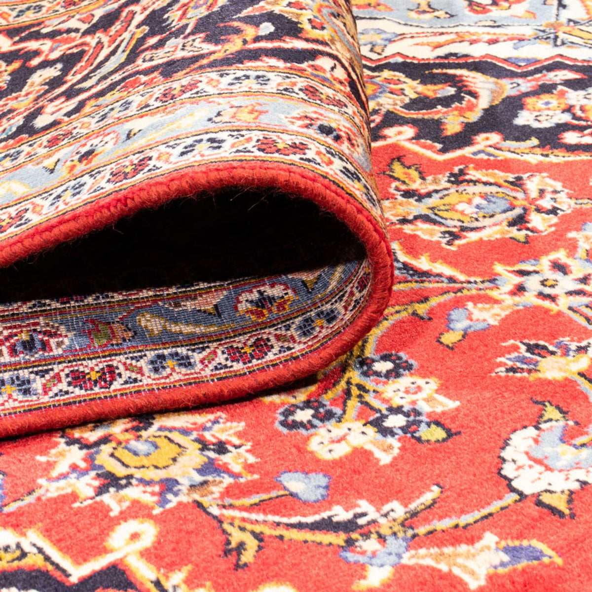 Perzisch tapijt - Keshan - 343 x 248 cm - rood