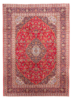 Perzisch tapijt - Keshan - 350 x 243 cm - rood