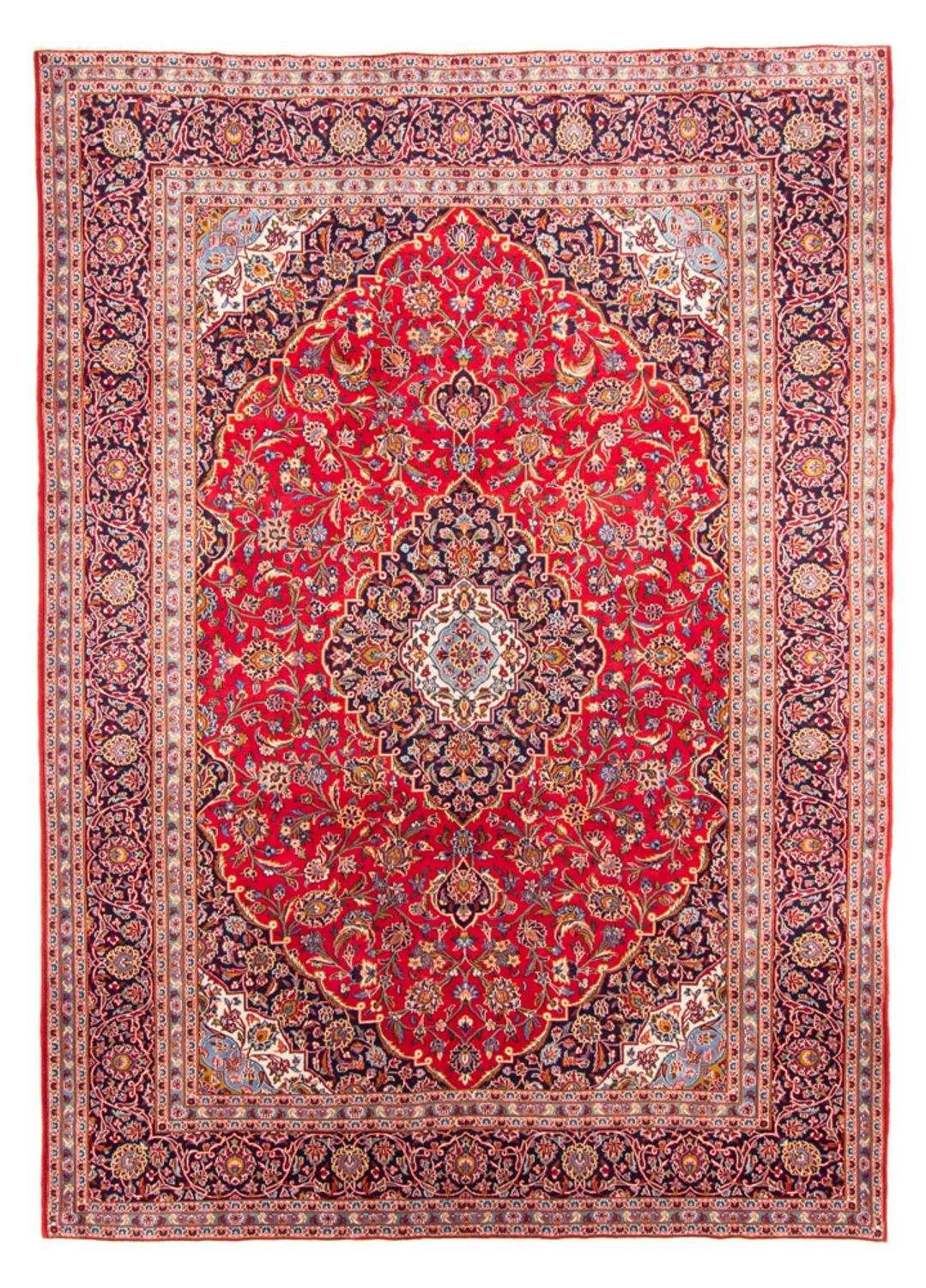 Perzisch tapijt - Keshan - 350 x 243 cm - rood