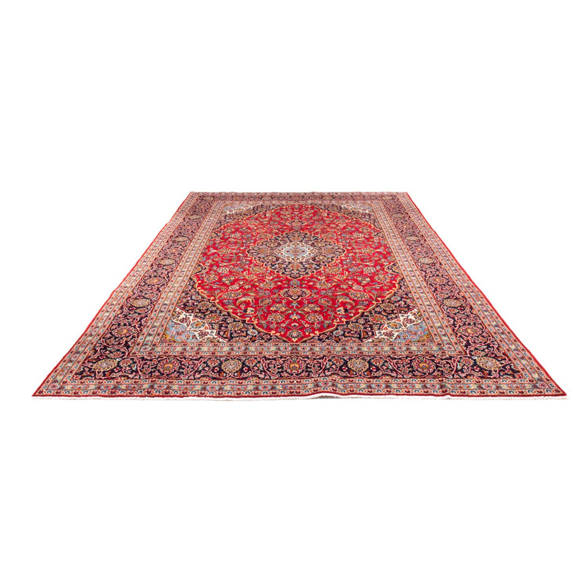Perzisch tapijt - Keshan - 350 x 243 cm - rood