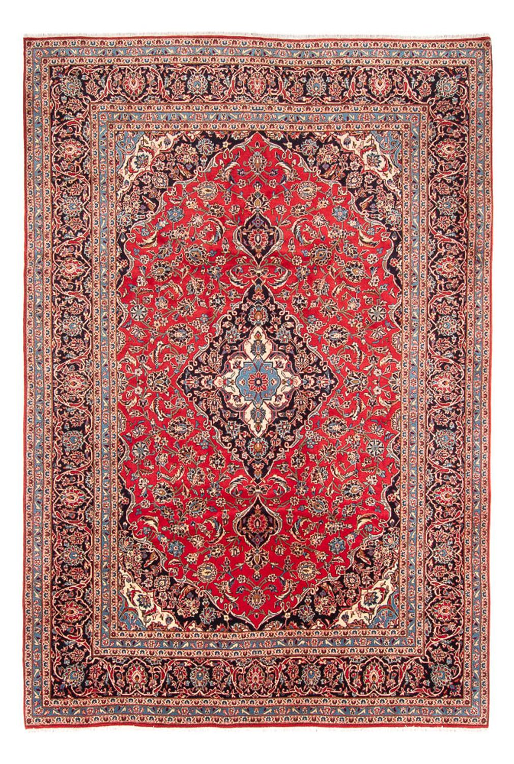 Perzisch tapijt - Keshan - 348 x 245 cm - rood