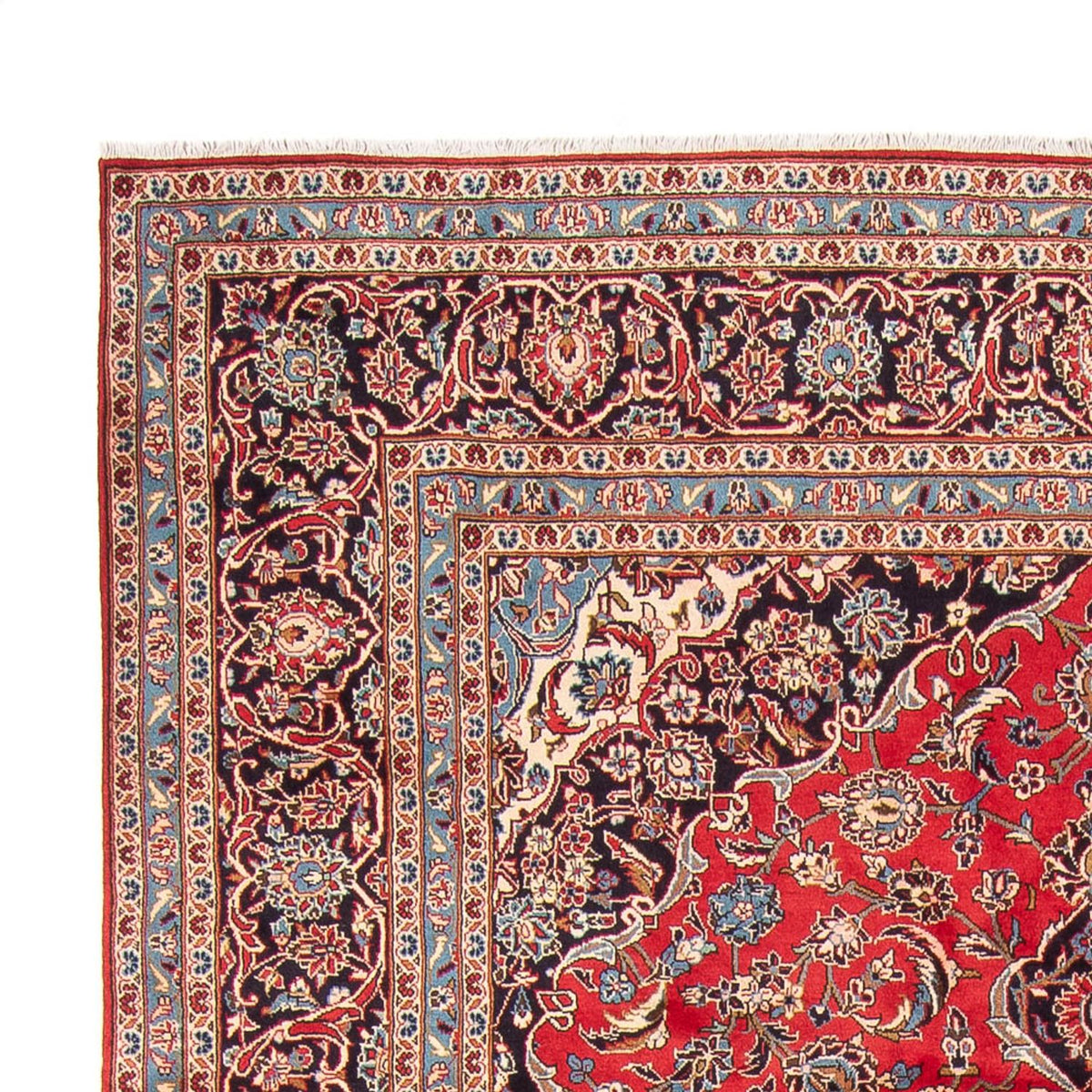 Perzisch tapijt - Keshan - 348 x 245 cm - rood