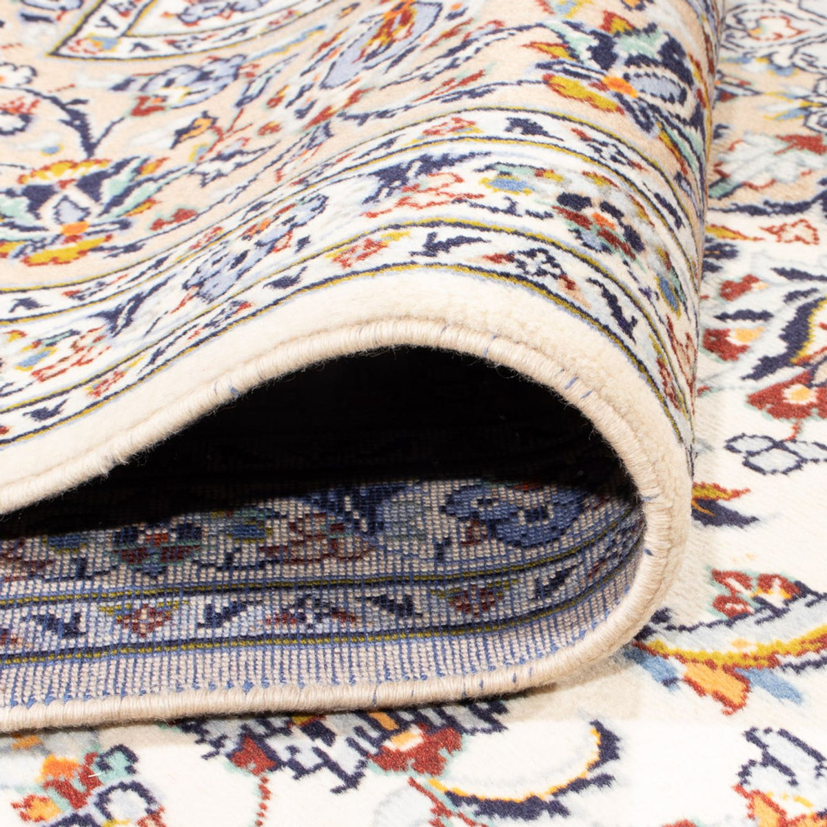 Perzisch tapijt - Keshan - 356 x 240 cm - crème