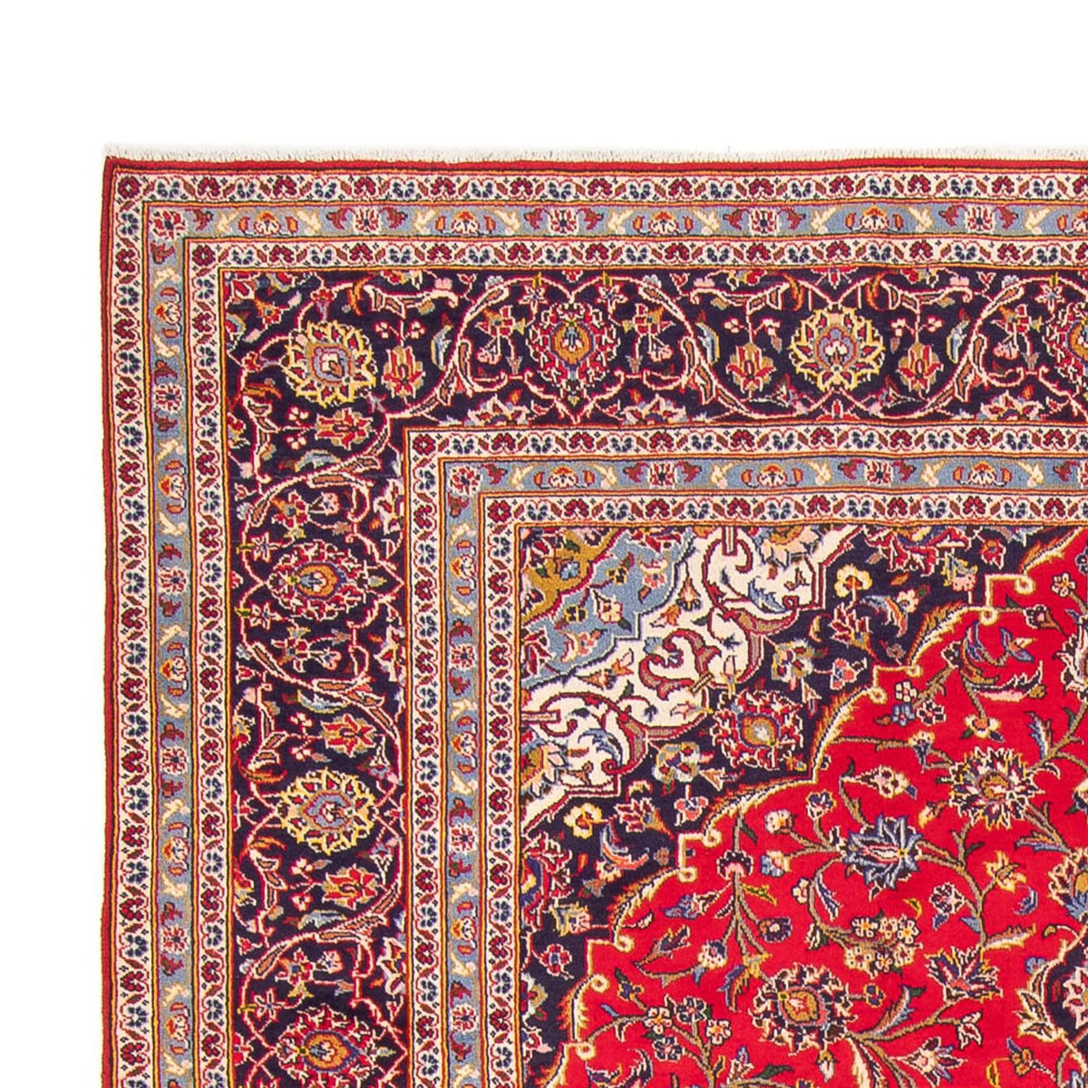 Perzisch tapijt - Keshan - 346 x 247 cm - rood