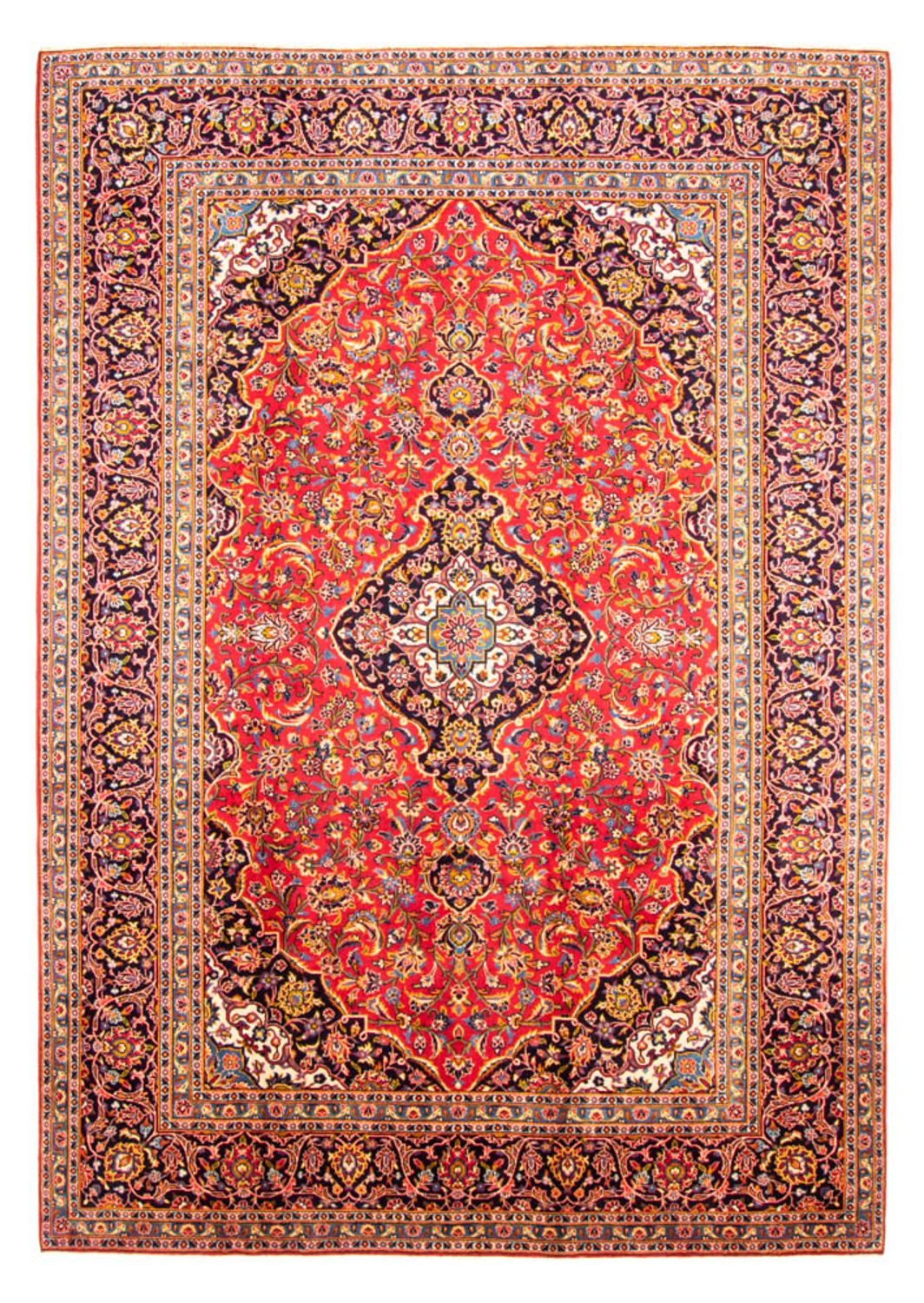 Perzisch tapijt - Keshan - 348 x 247 cm - rood