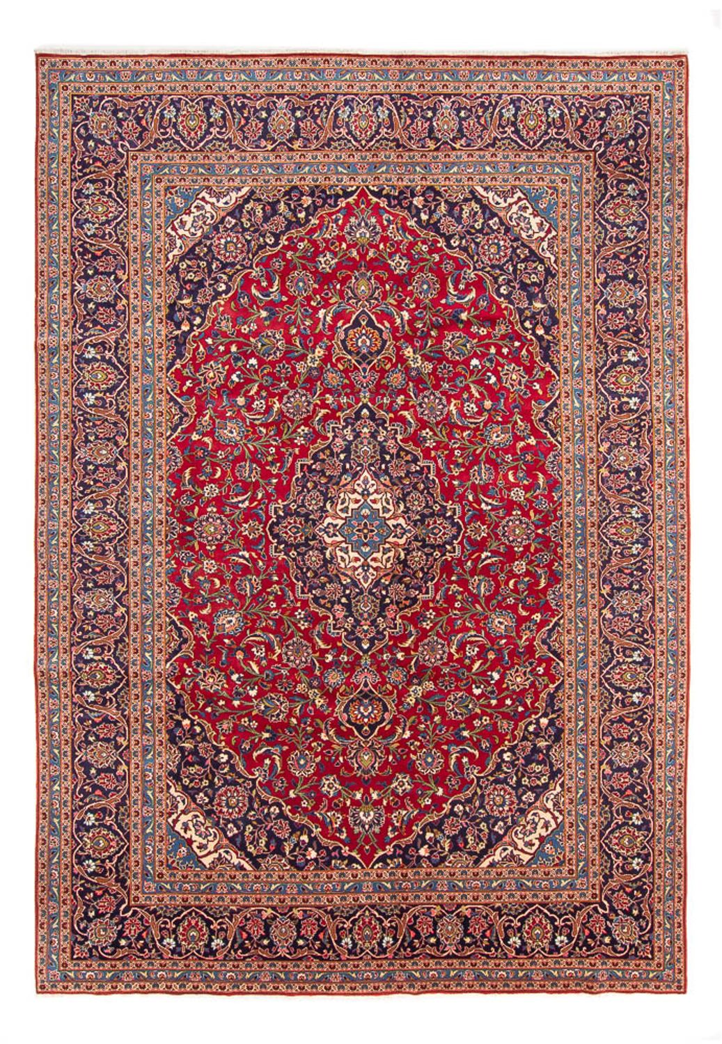 Perzisch tapijt - Keshan - 348 x 247 cm - rood