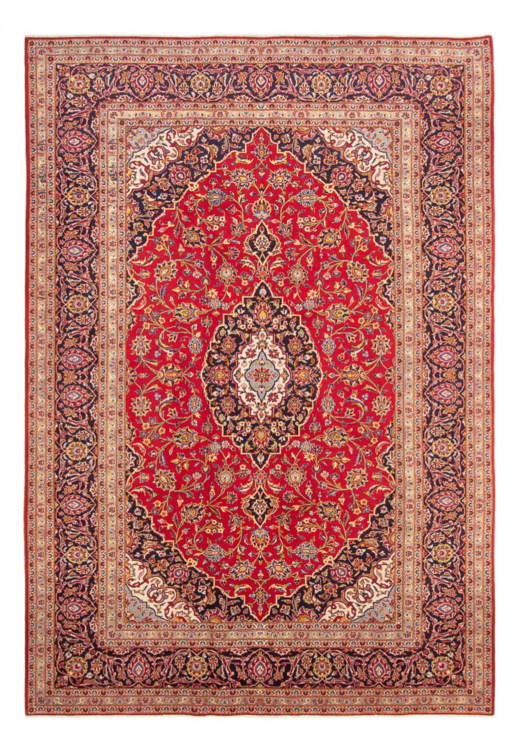 Perzisch tapijt - Keshan - 352 x 245 cm - rood