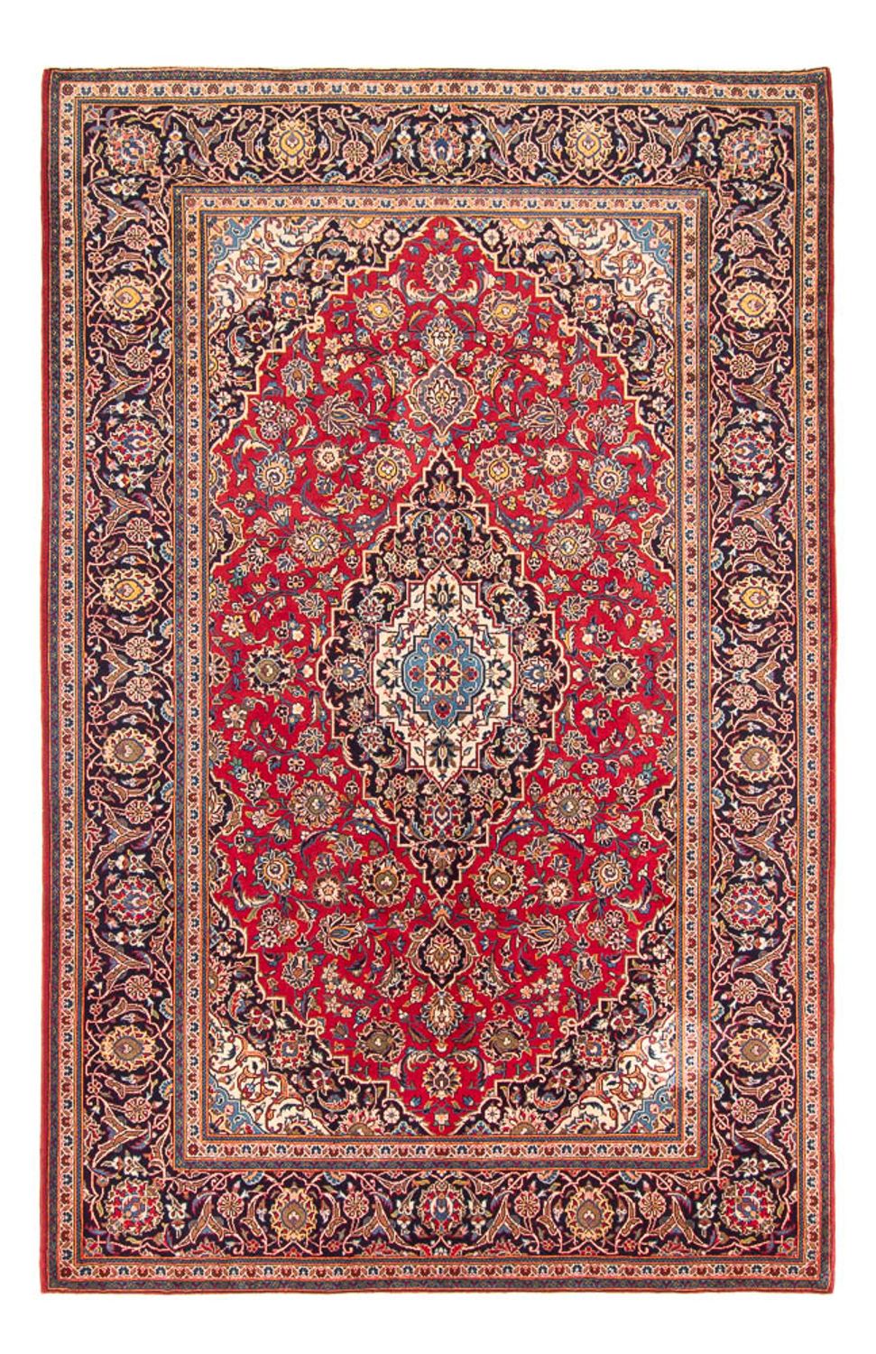 Perzisch tapijt - Keshan - 346 x 250 cm - rood