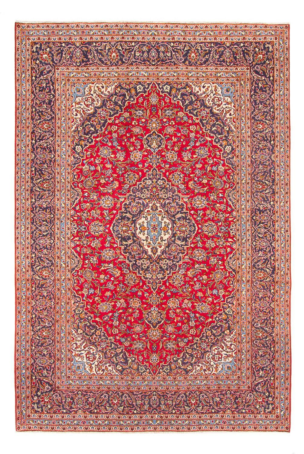 Perzisch tapijt - Keshan - 346 x 250 cm - rood