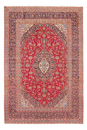 Perzisch tapijt - Keshan - 346 x 250 cm - rood