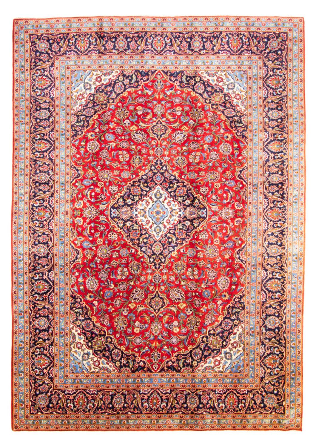 Perzisch tapijt - Keshan - 350 x 248 cm - rood