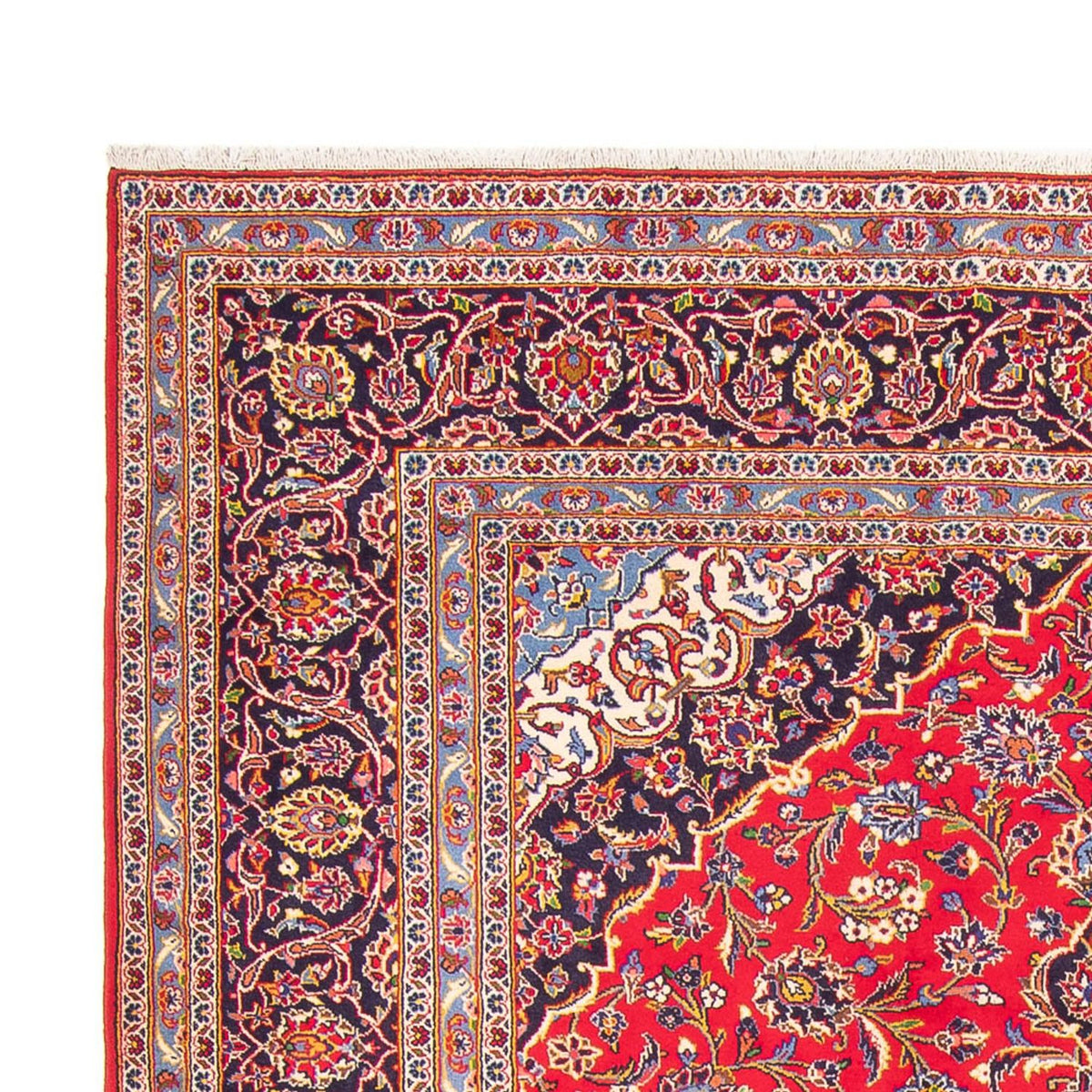 Perzisch tapijt - Keshan - 347 x 250 cm - rood