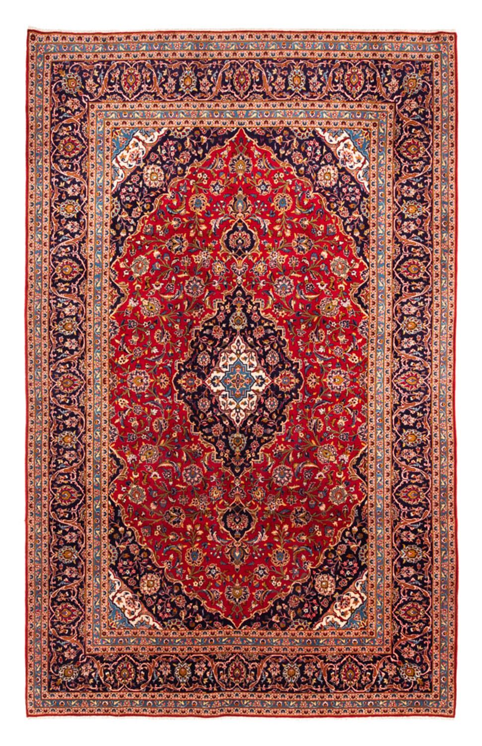 Perzisch tapijt - Keshan - 350 x 248 cm - rood