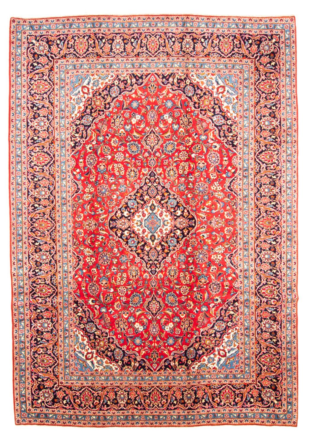 Perzisch tapijt - Keshan - 355 x 245 cm - rood
