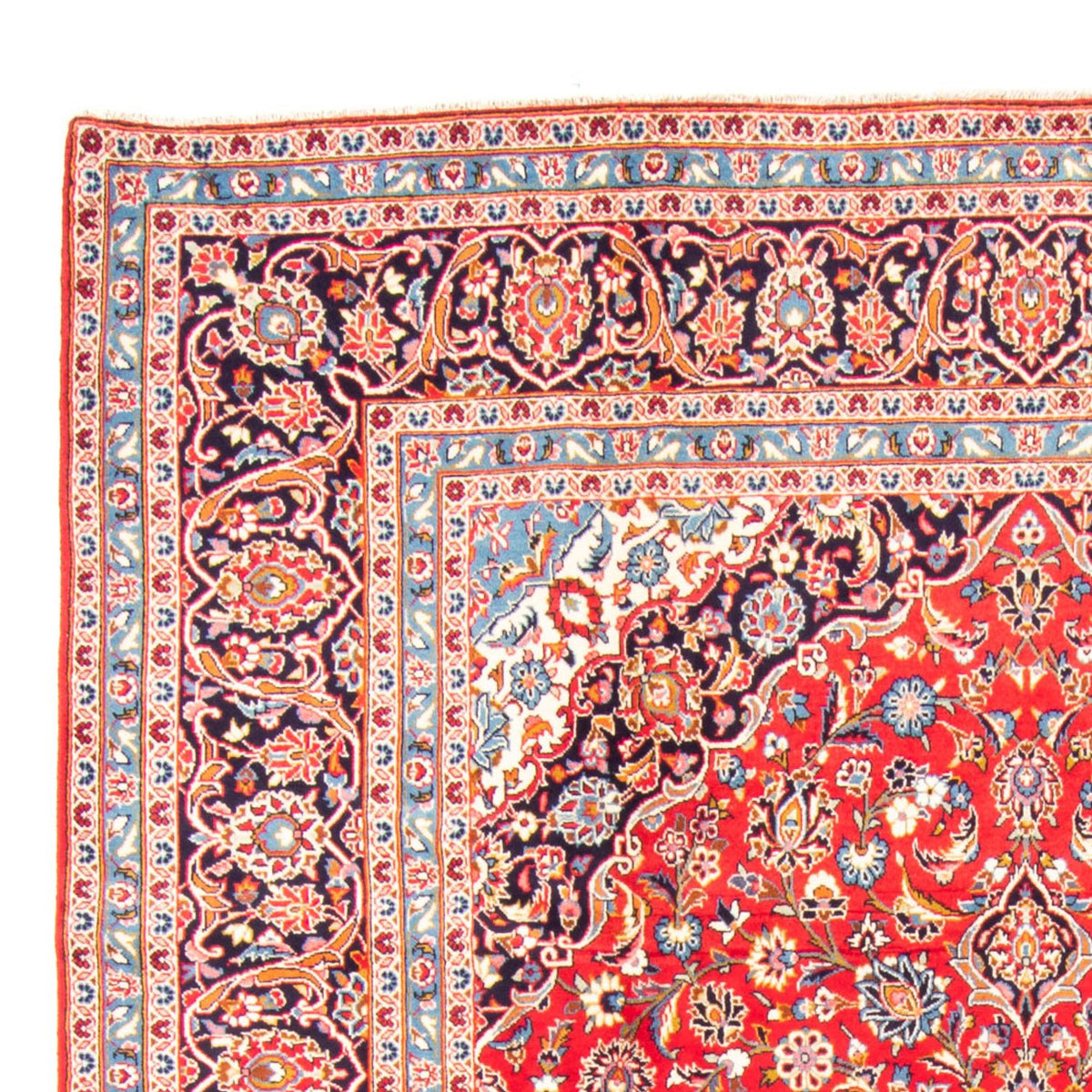 Perzisch tapijt - Keshan - 355 x 245 cm - rood