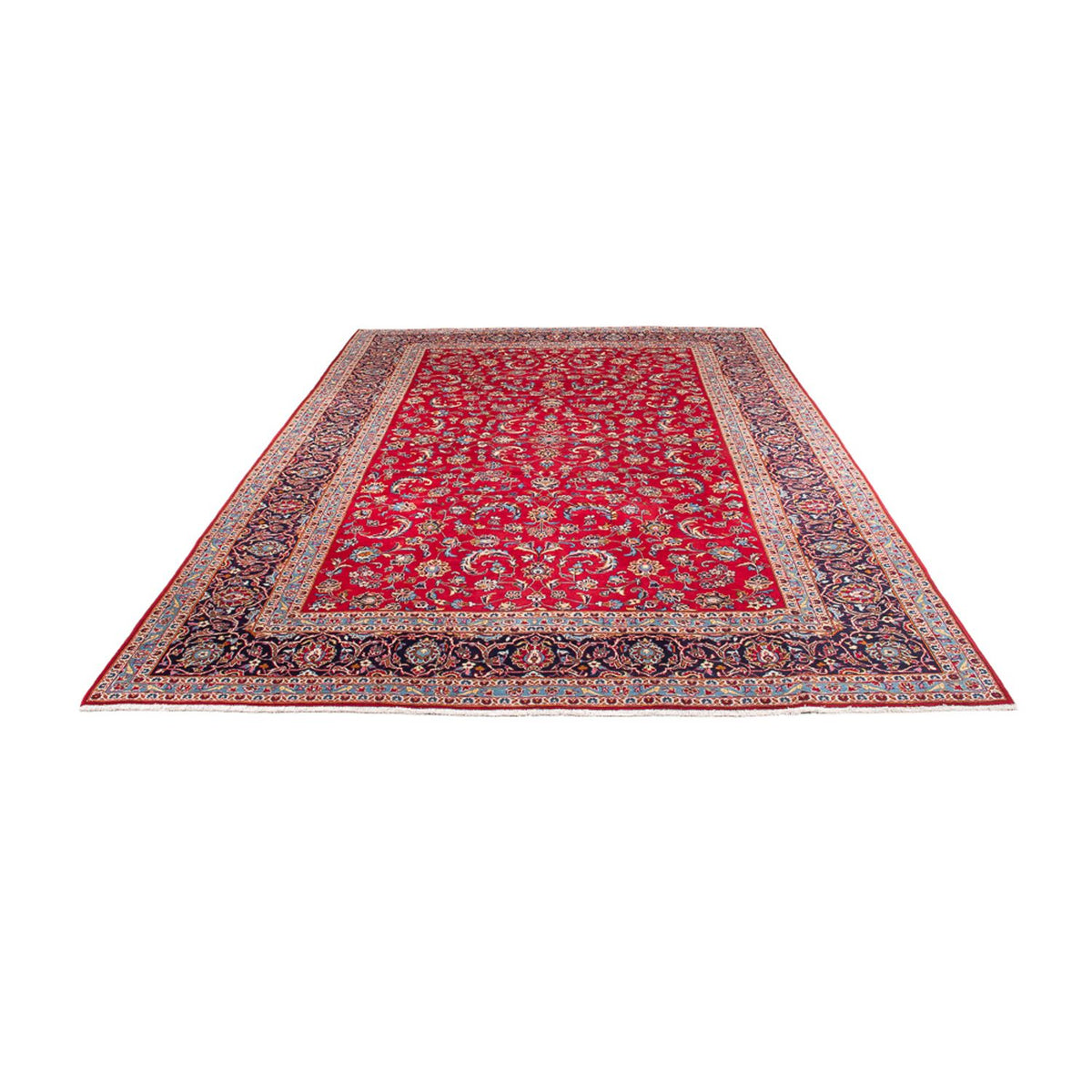 Perzisch tapijt - Keshan - 358 x 243 cm - rood