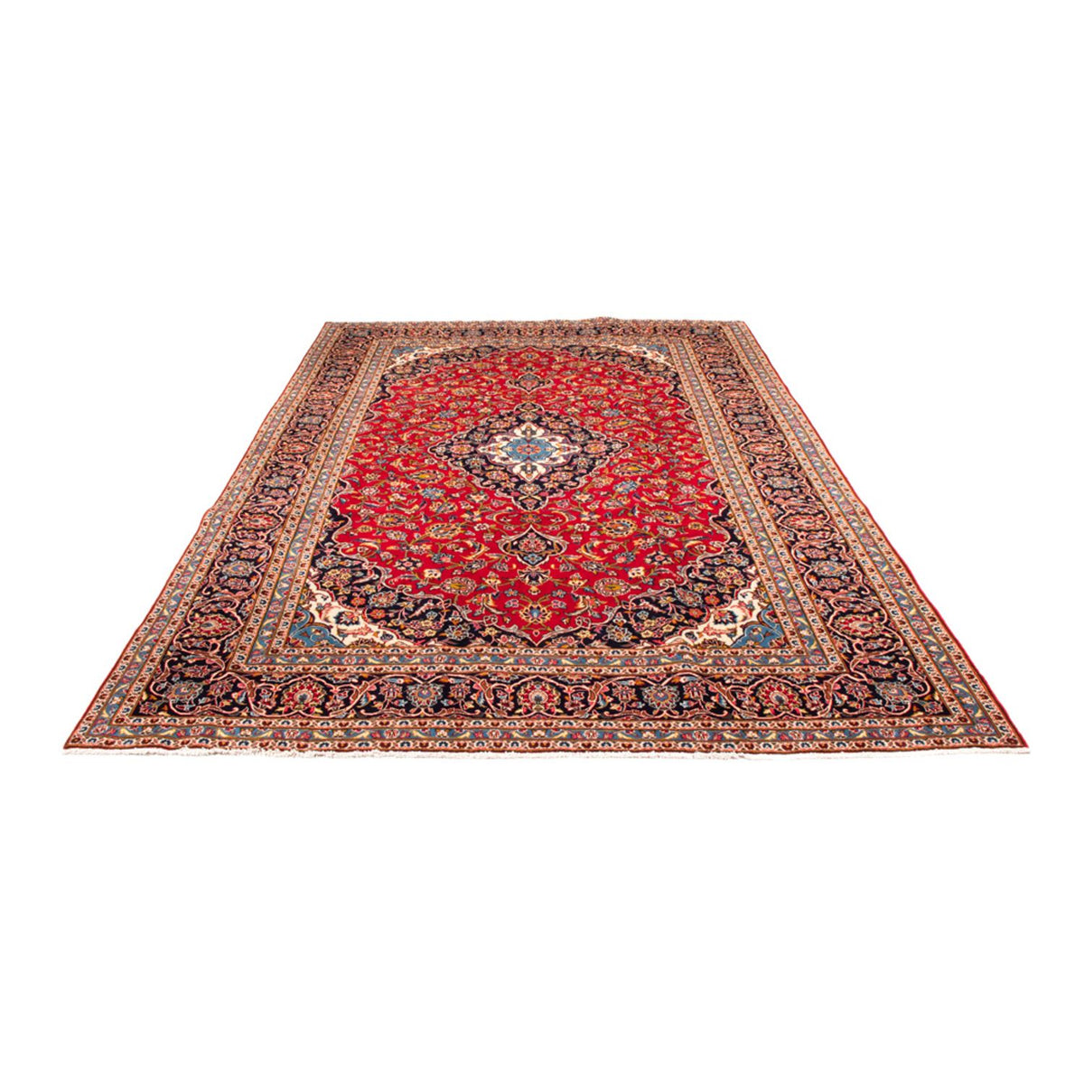 Perzisch tapijt - Keshan - 354 x 246 cm - rood