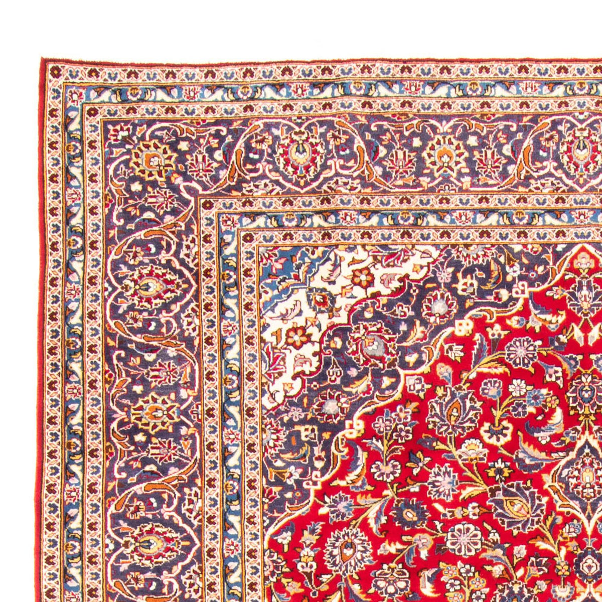 Perzisch tapijt - Keshan - 352 x 248 cm - rood