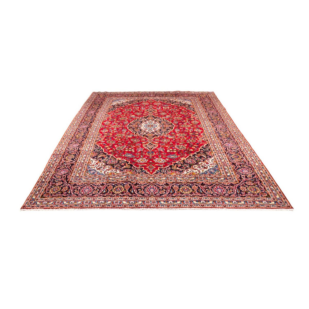 Perzisch tapijt - Keshan - 355 x 246 cm - rood