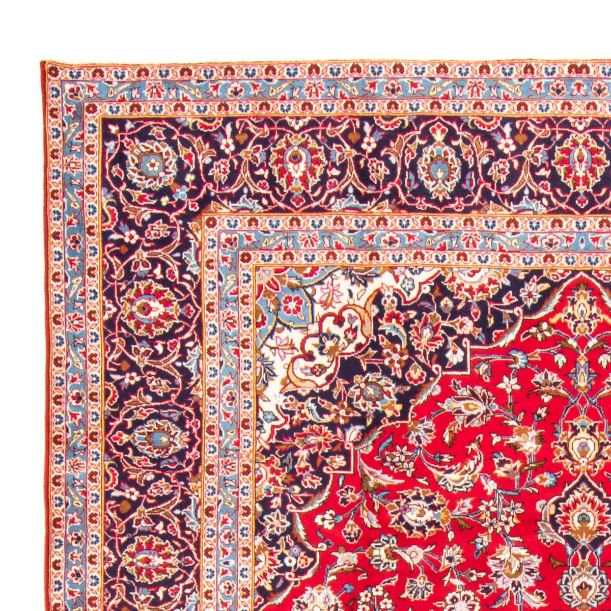 Perzisch tapijt - Keshan - 358 x 245 cm - rood