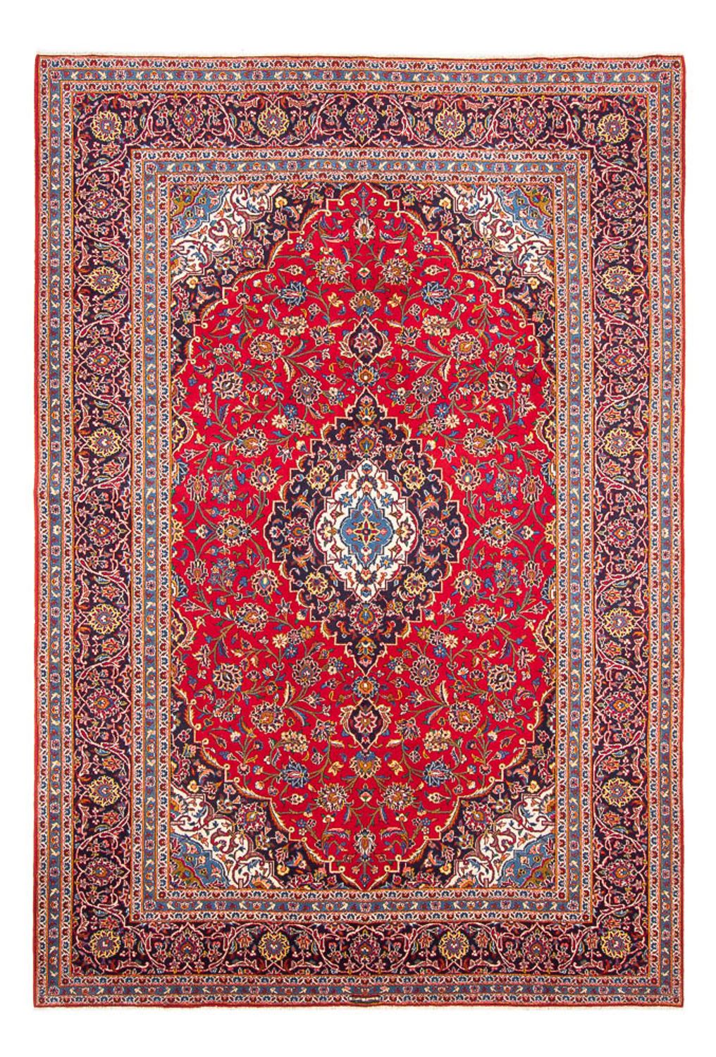 Perzisch tapijt - Keshan - 353 x 250 cm - rood