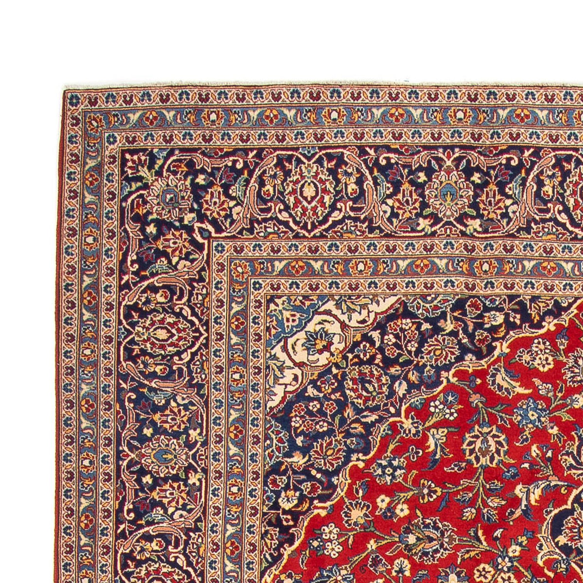 Perzisch tapijt - Keshan - 353 x 250 cm - rood