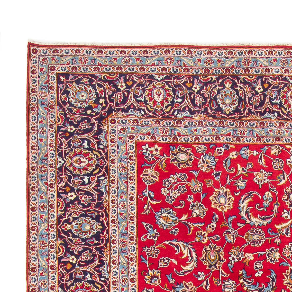 Perzisch tapijt - Keshan - 358 x 248 cm - rood