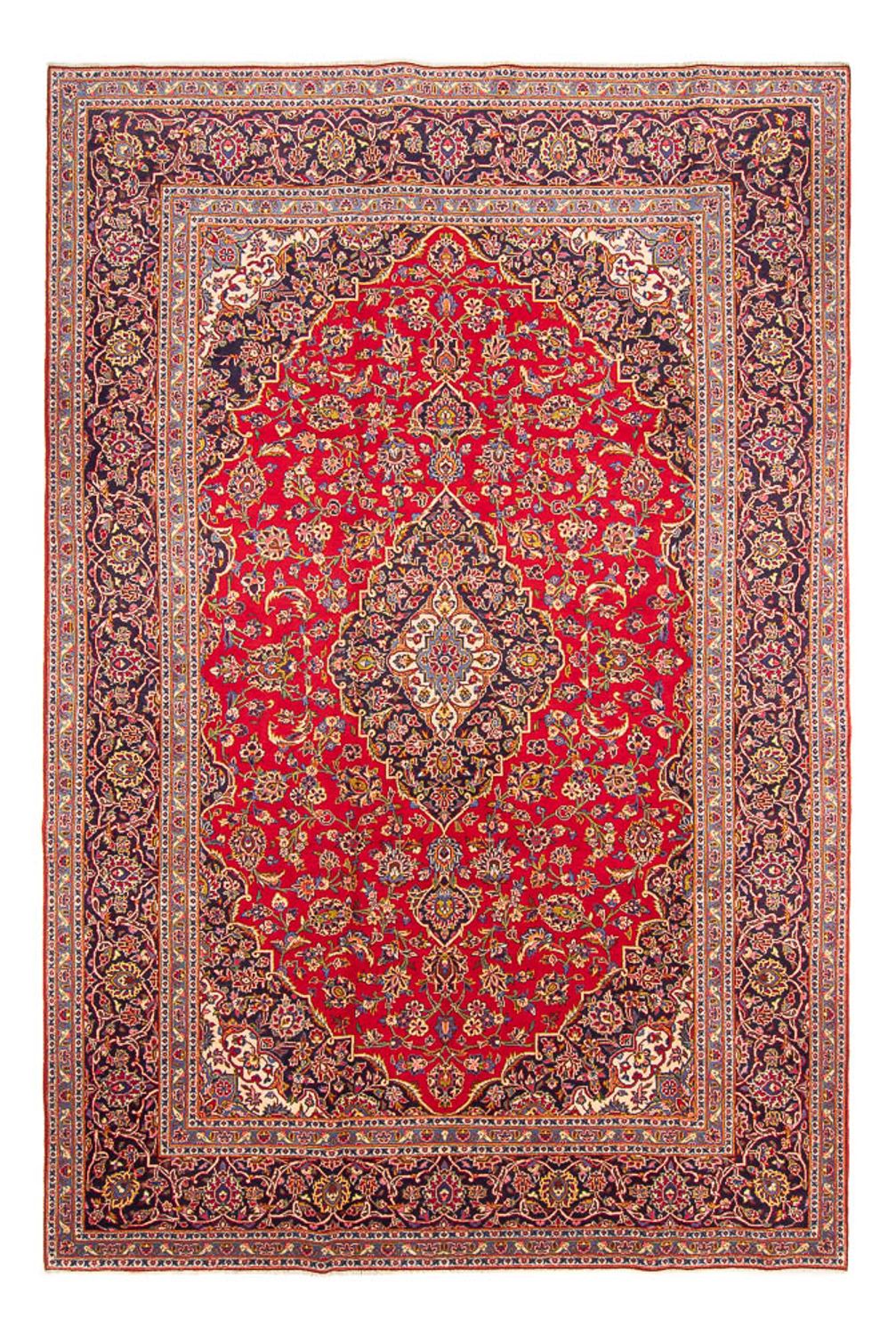 Perzisch tapijt - Keshan - 365 x 244 cm - rood