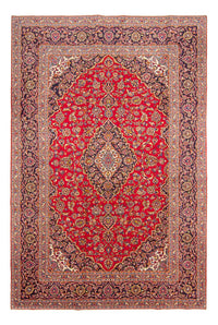 Perzisch tapijt - Keshan - 365 x 244 cm - rood